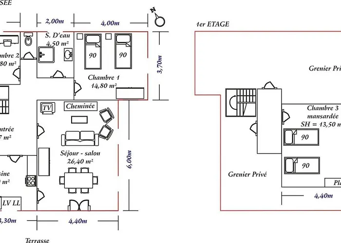 Gite Gites De France - Le Reve Ferienhaus *